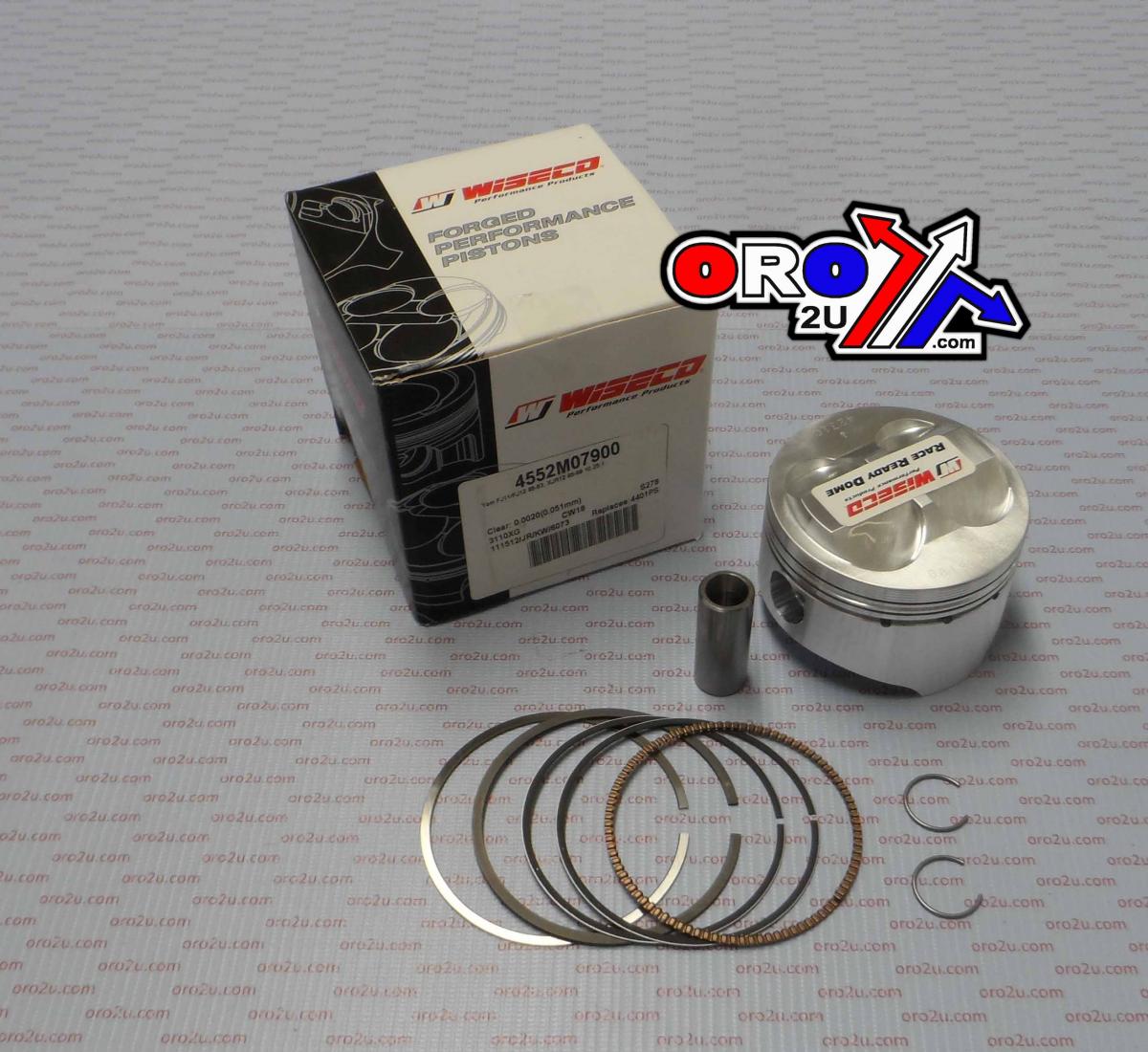 PISTON KIT FJ, XJR1200 79.00, WISECO 4552M07900 ROAD YAMAHA image 1