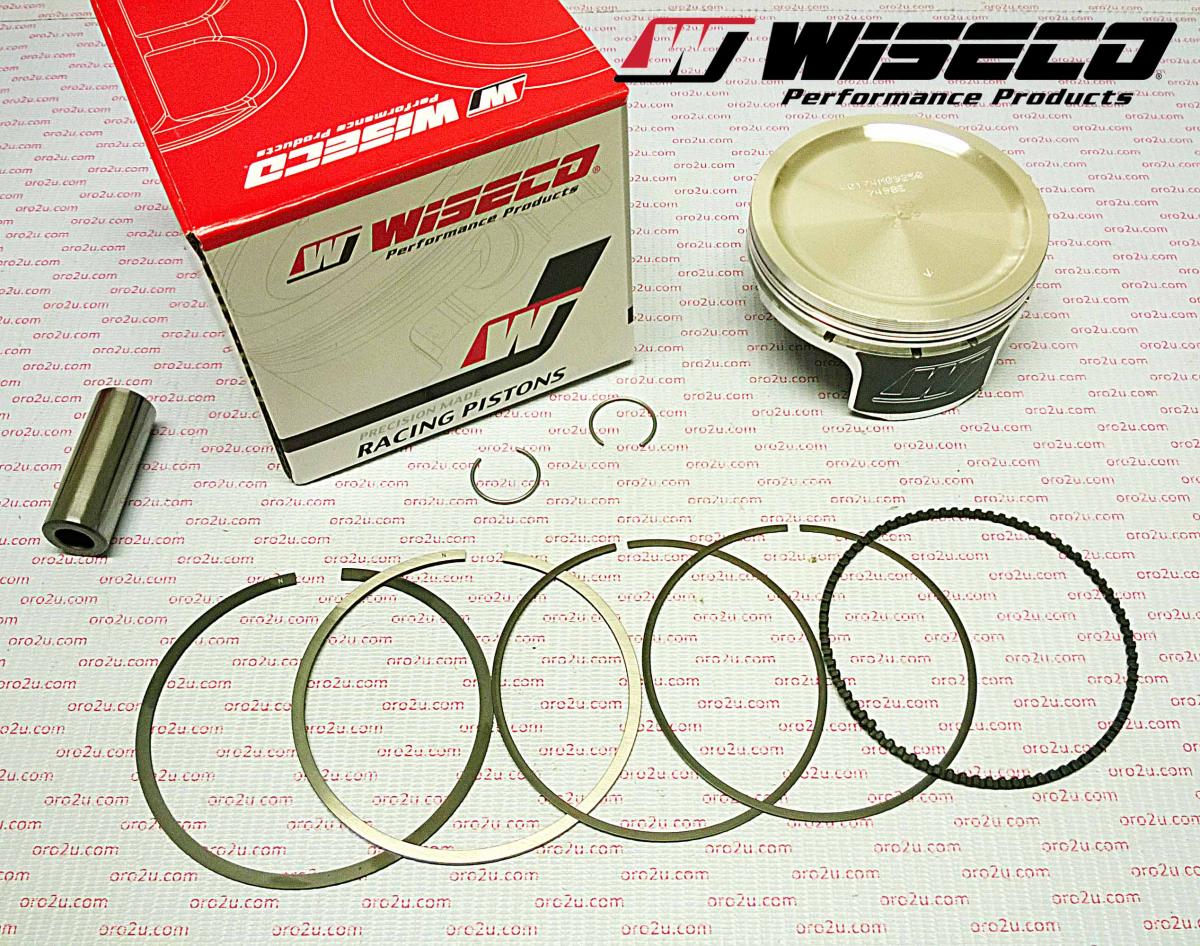 PISTON KIT HONDA TRX500 12-17, WISECO W40174M09200 10:1 CR image 1