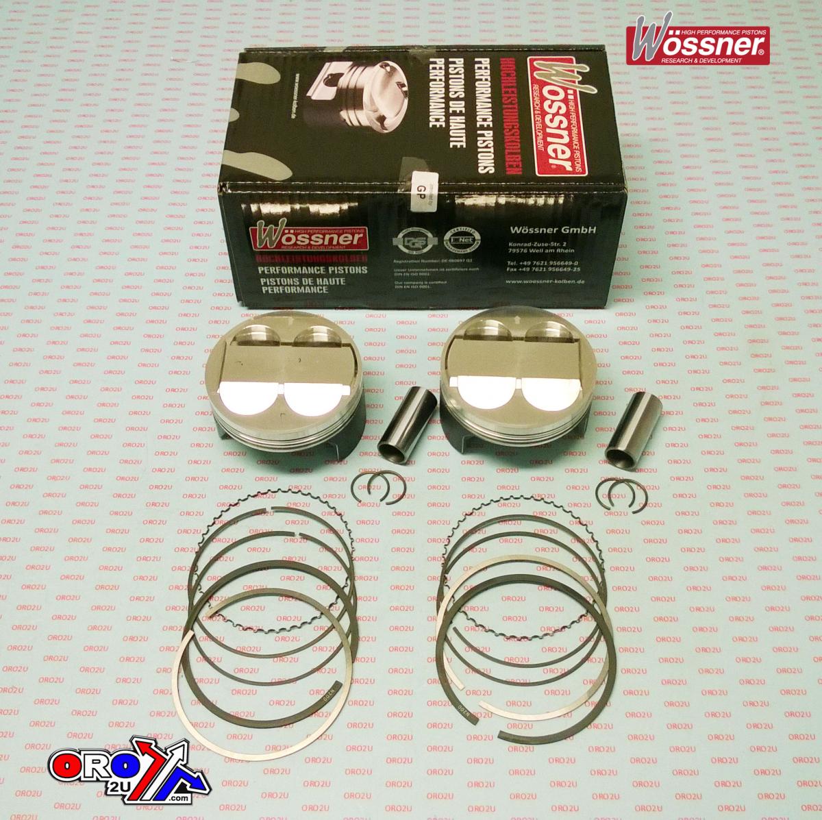 PISTON KIT ALL 1100RS 99 SET-2, WOSSNER K8543DA-2 BMW ROAD image 1