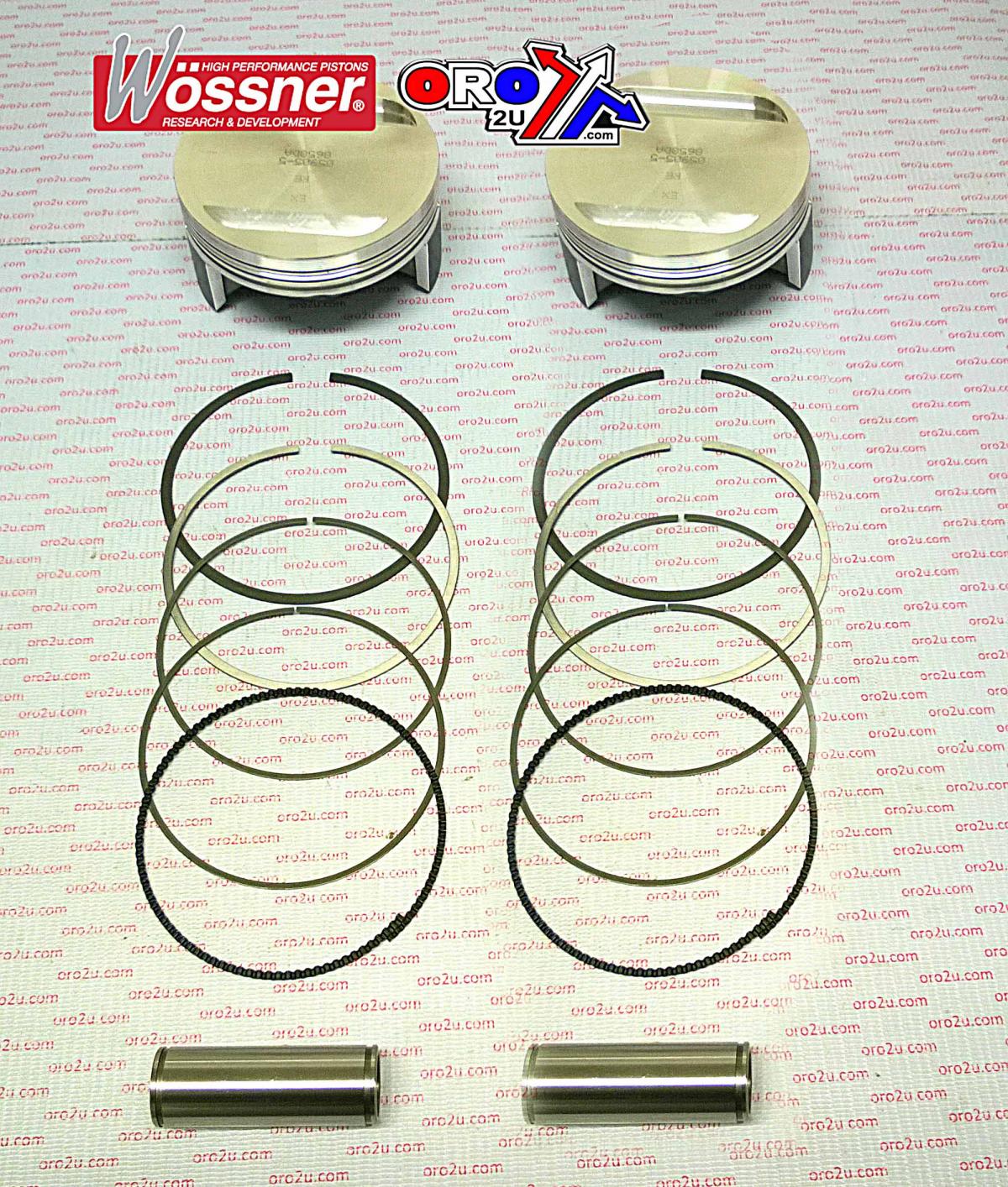 PISTON KIT 06-09 R1200GS 101, WOSSNER K8658DA-2 BMW ROAD, SET/2 image 1