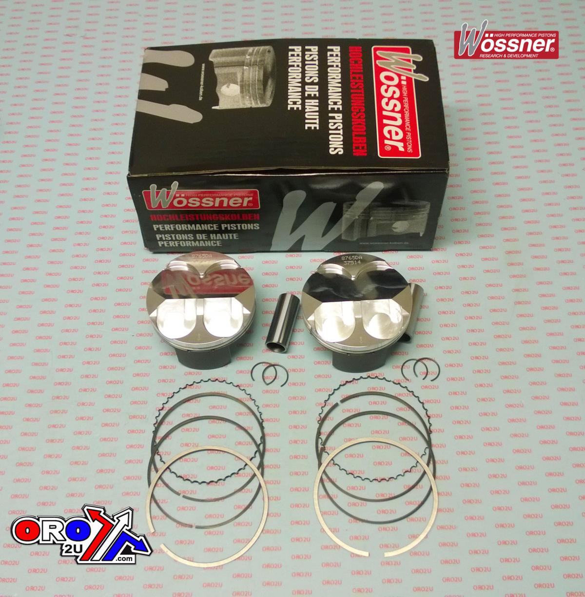 PISTON KIT 07-08 DUCATI848, WOSSNER K8765DA-2ROAD image 1