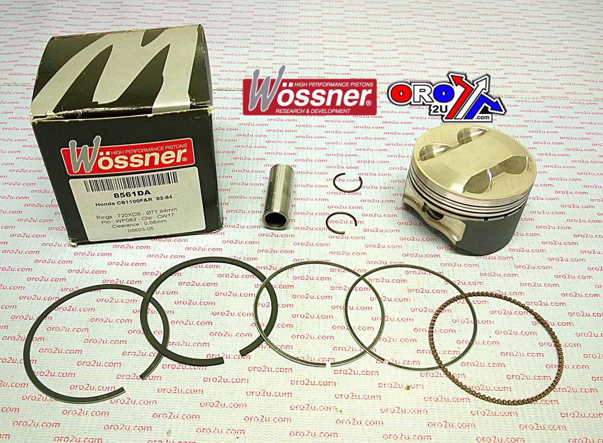 PISTON KIT 82-84 CB1100 72.00, WOSSNER 8561DA ROAD EACH image 1