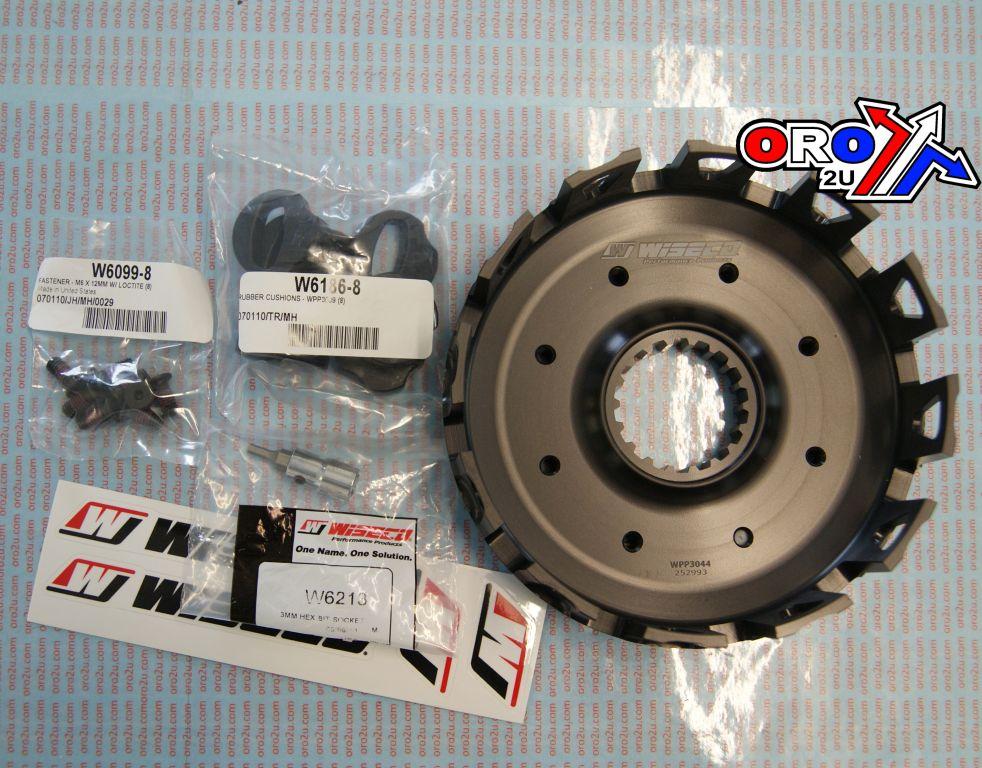 CLUTCH BASKET 2008 CRF450R, WISECO WPP3044 HONDA MX thumbnail 2