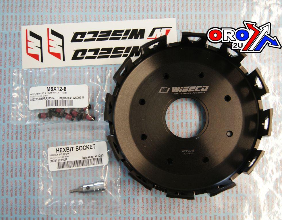 CLUTCH BASKET 06-08 KX250, WISECO WPP3048, 13095-0048 thumbnail 2