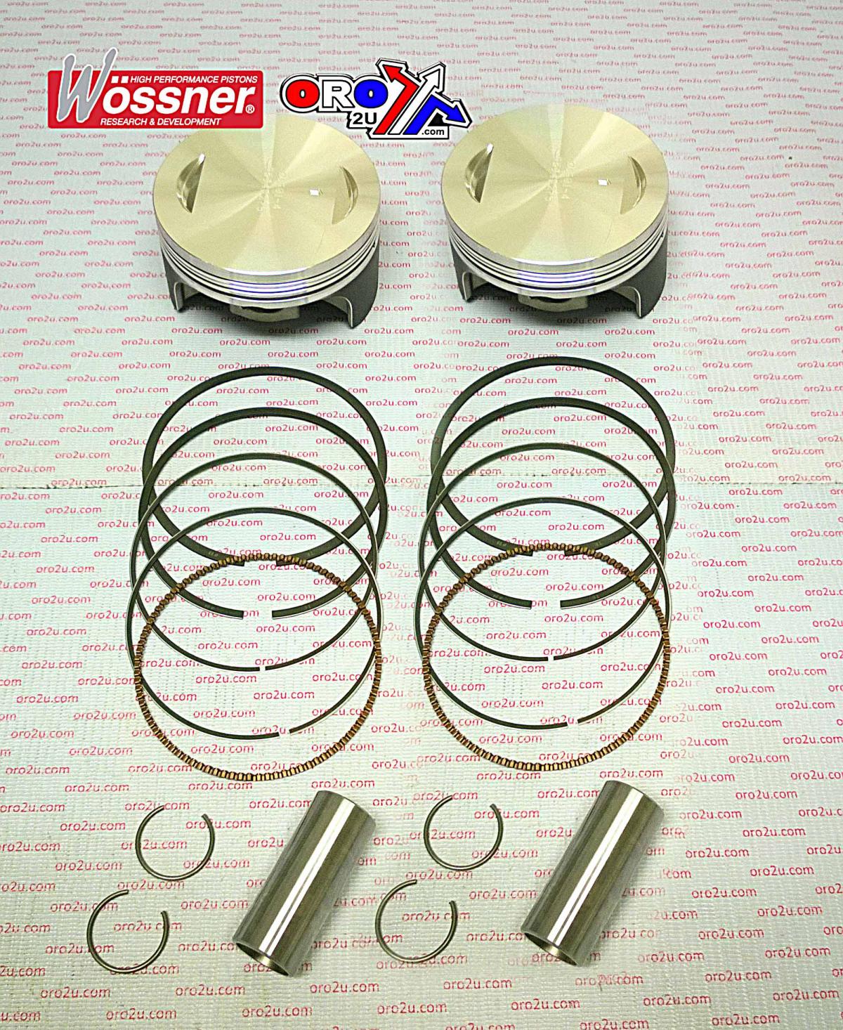PISTON KIT HARLEY 3.915 SET/2, WOSSNER K8594D425-2 DAVIDSON image 1