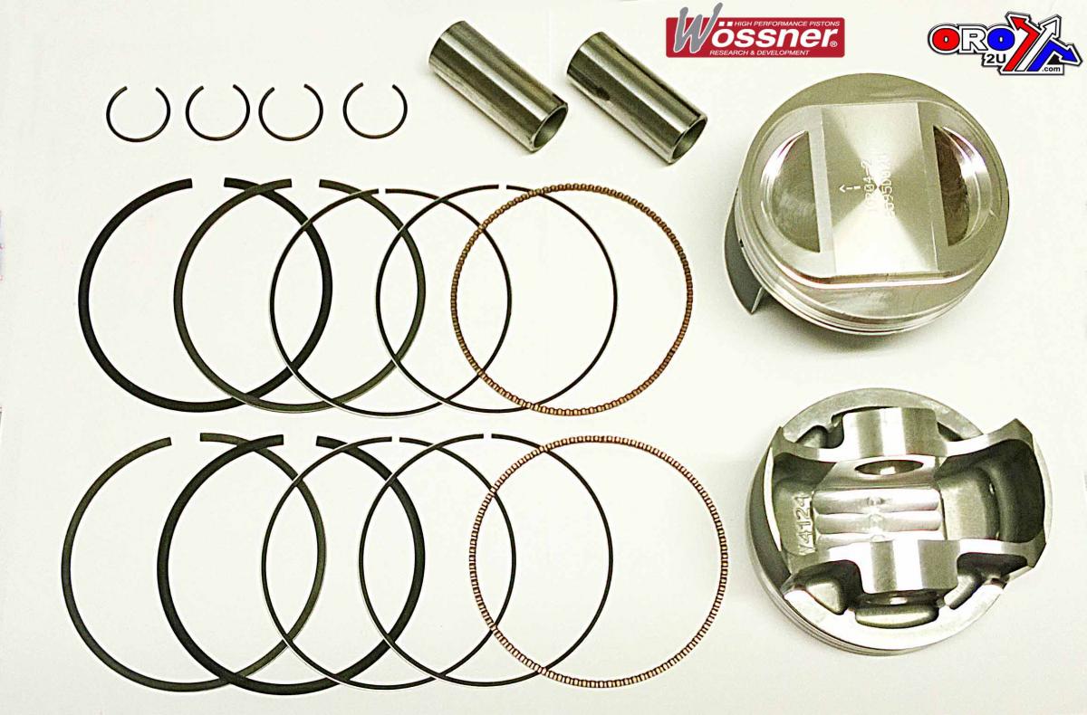 PISTON KIT HARLEY 3.758 SET/2, WOSSNER K8595D025-2 DAVIDSON image 1