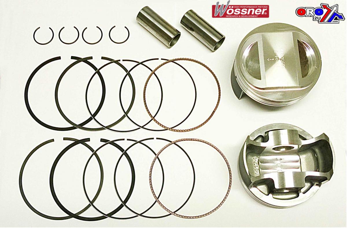 PISTON KIT HARLEY 3.898 SET/2, WOSSNER K8595D375-2 DAVIDSON image 1