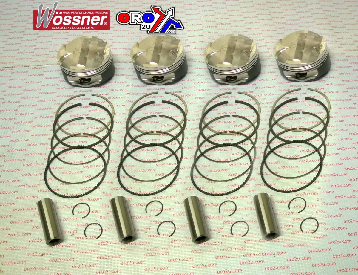 PISTON KIT/4 YAM YZF R6 67.00, WOSSNER K8830DA-4 image 1