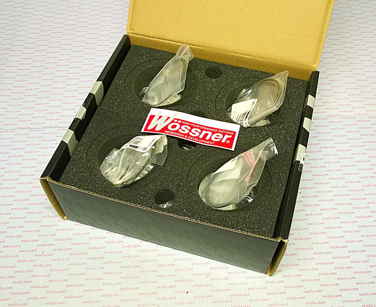 PISTON KIT SET/4 CBR1000RR, WOSSNER K8742DA-4 75.00mm thumbnail 2