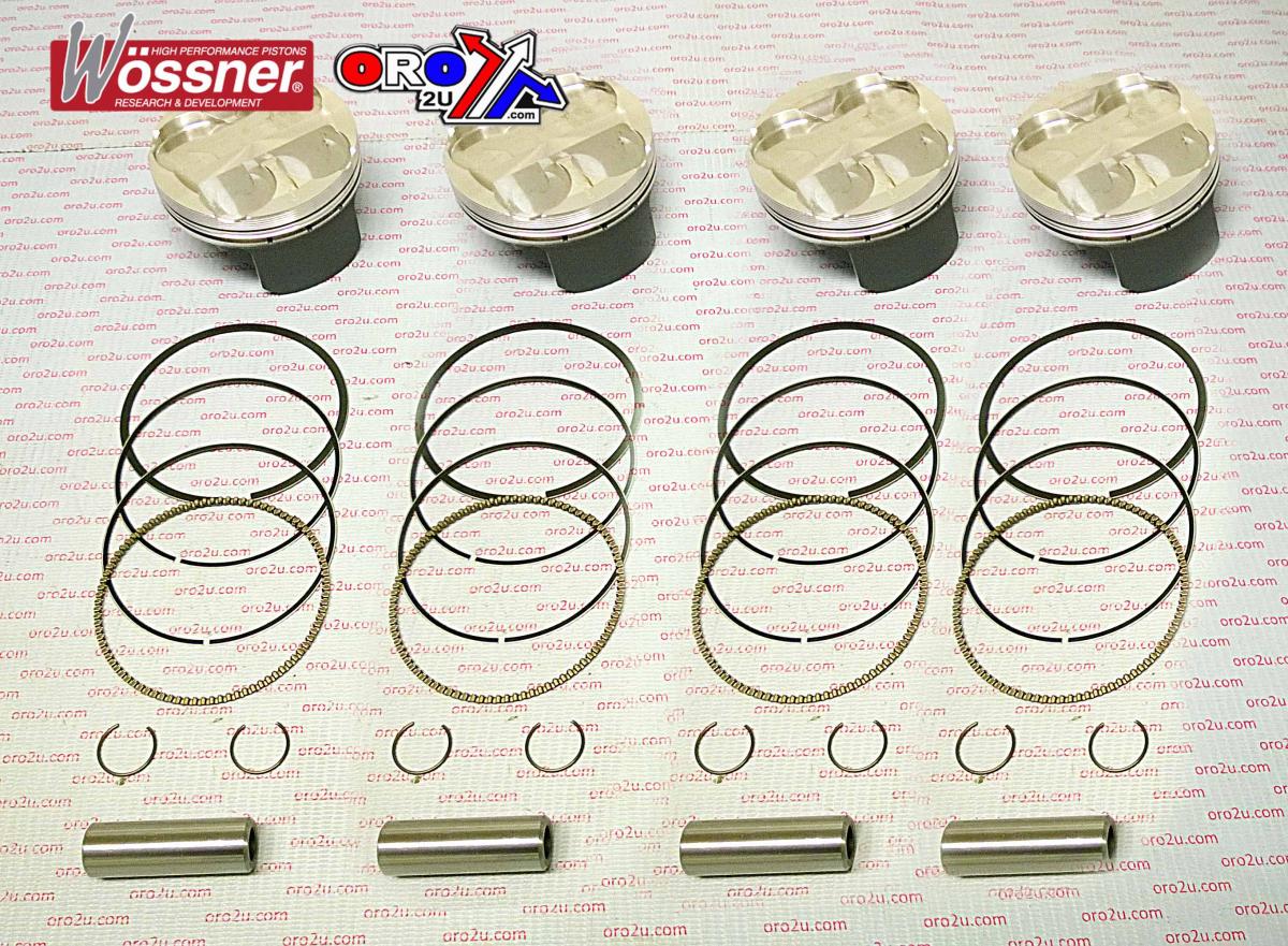 PISTON KIT SET GSXR1000 75.96, WOSSNER K8700D260-4 SUZUK, 2005-2008 thumbnail 2