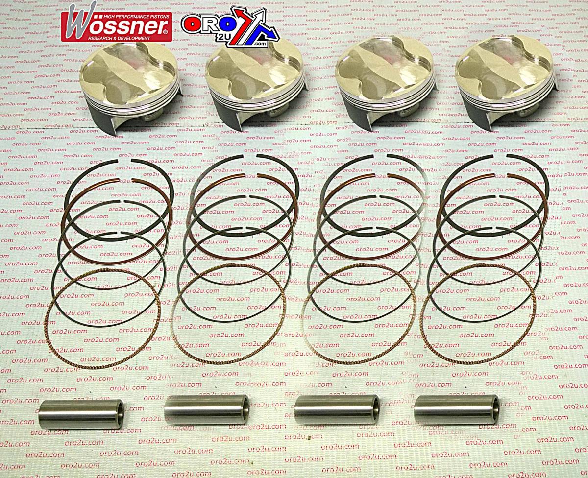 PISTON KIT SET/4 YZF1000 09-15, WOSSNER K8812DA-4 YAMAHA image 1