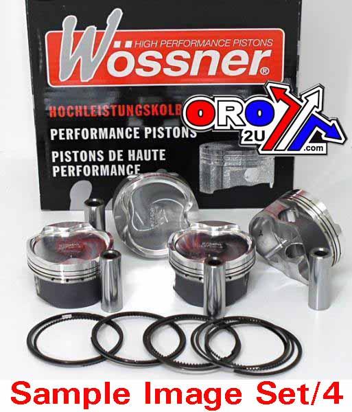 PISTON KIT SET/4 YZF R6 01-05, WOSSNER K8831DA-4 YAMAHA thumbnail 3