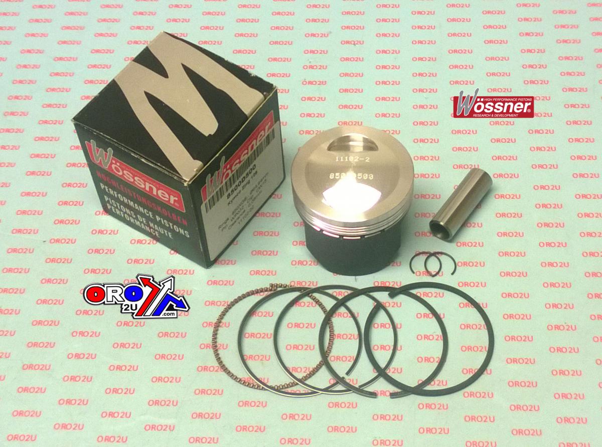 PISTON KIT KYMCO ZING 125 65, FORGED WOSSNER 8500D500 image 1