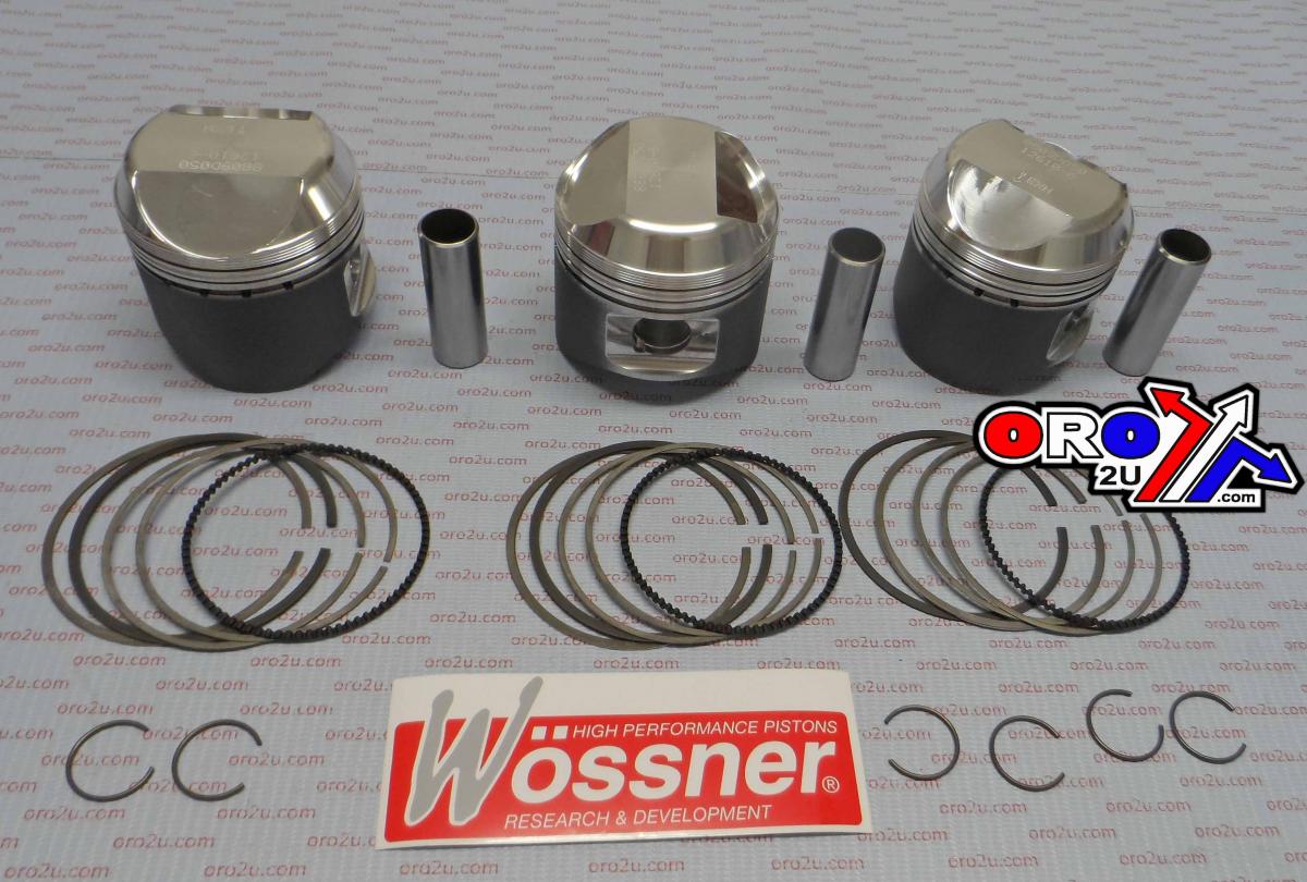 PISTON KIT-3 Trident 750 68.00, WOSSNER K8809D050-3 Triumph image 1