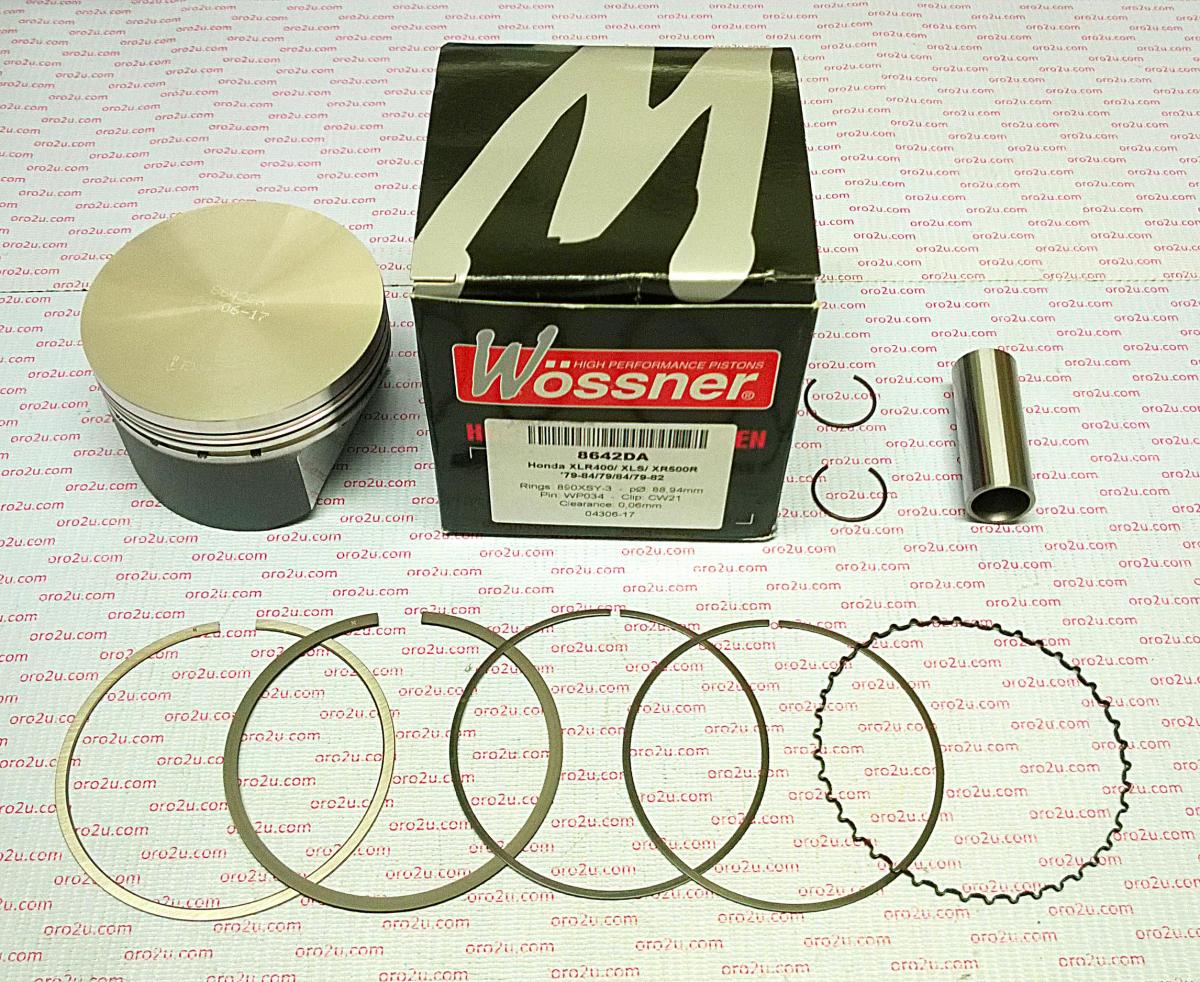 PISTON KIT CRF450 2017 96mm A, WOSSNER 8937DA 14:1 Comp 13110-MKE-A00, HI-COMP image 1