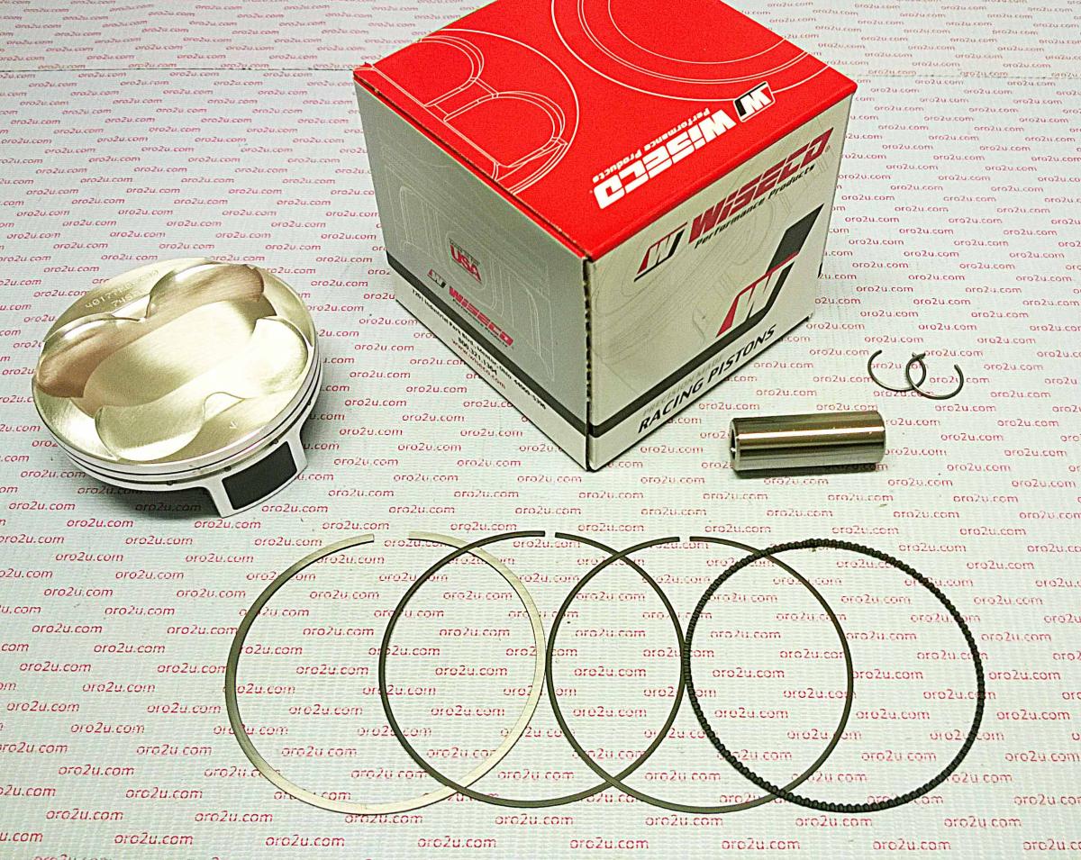 PISTON KIT CRF450R 17-25 13.5, WISECO 40177M09600B 13.5:1 Comp, ArmorGlide W40177M09600B image 1