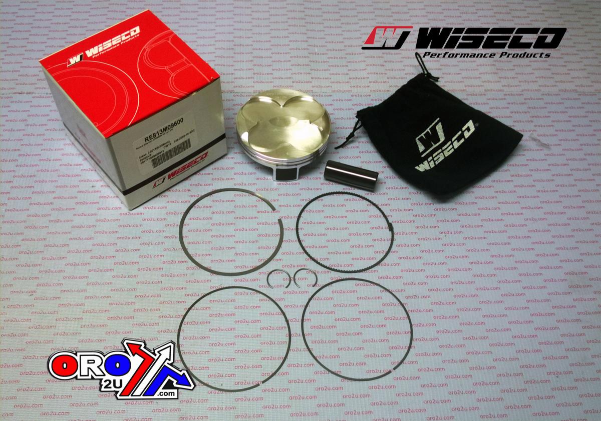 PISTON KIT CRF450R 17-23 14:1, WISECO RE813M09600 96mm, RACERS ELITE Asymmetric Skirt thumbnail 2