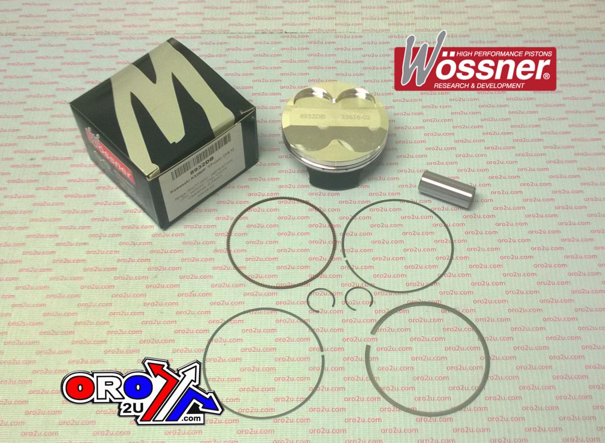 PISTON KIT KXF250 2017 77mm B, WOSSNER 8932DB COMP 14:1 image 1