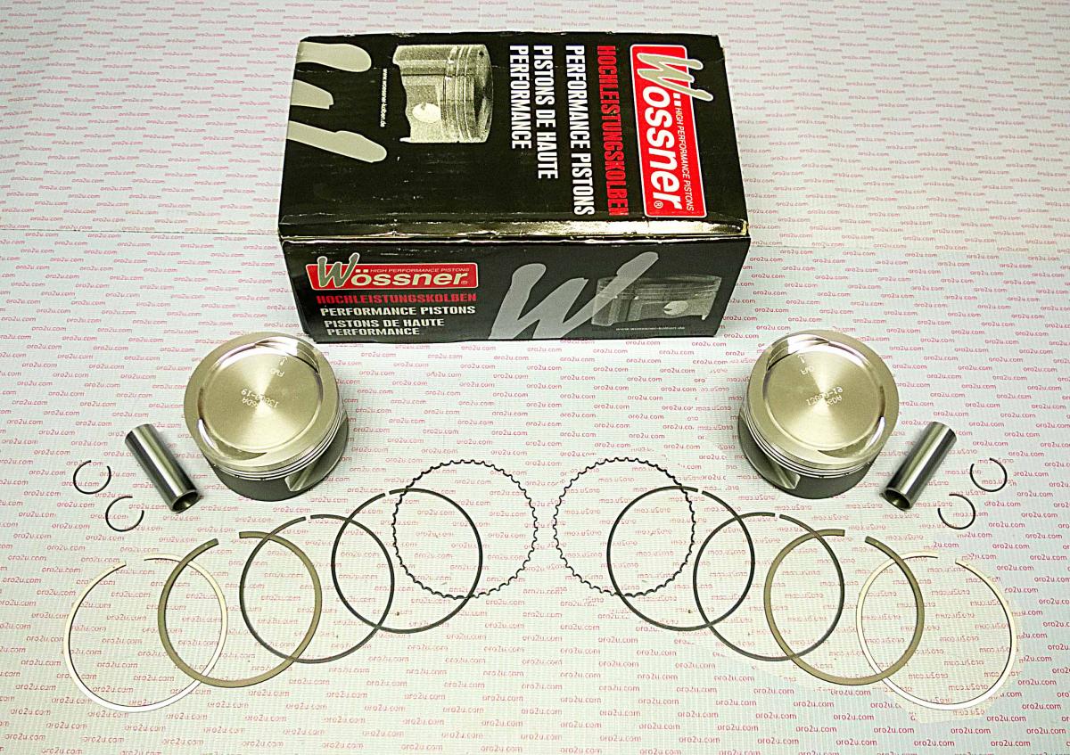 PISTON KIT HARLEY 3.502 SET/2, WOSSNER K8536DA-2 DAVIDSON, ROAD image 1