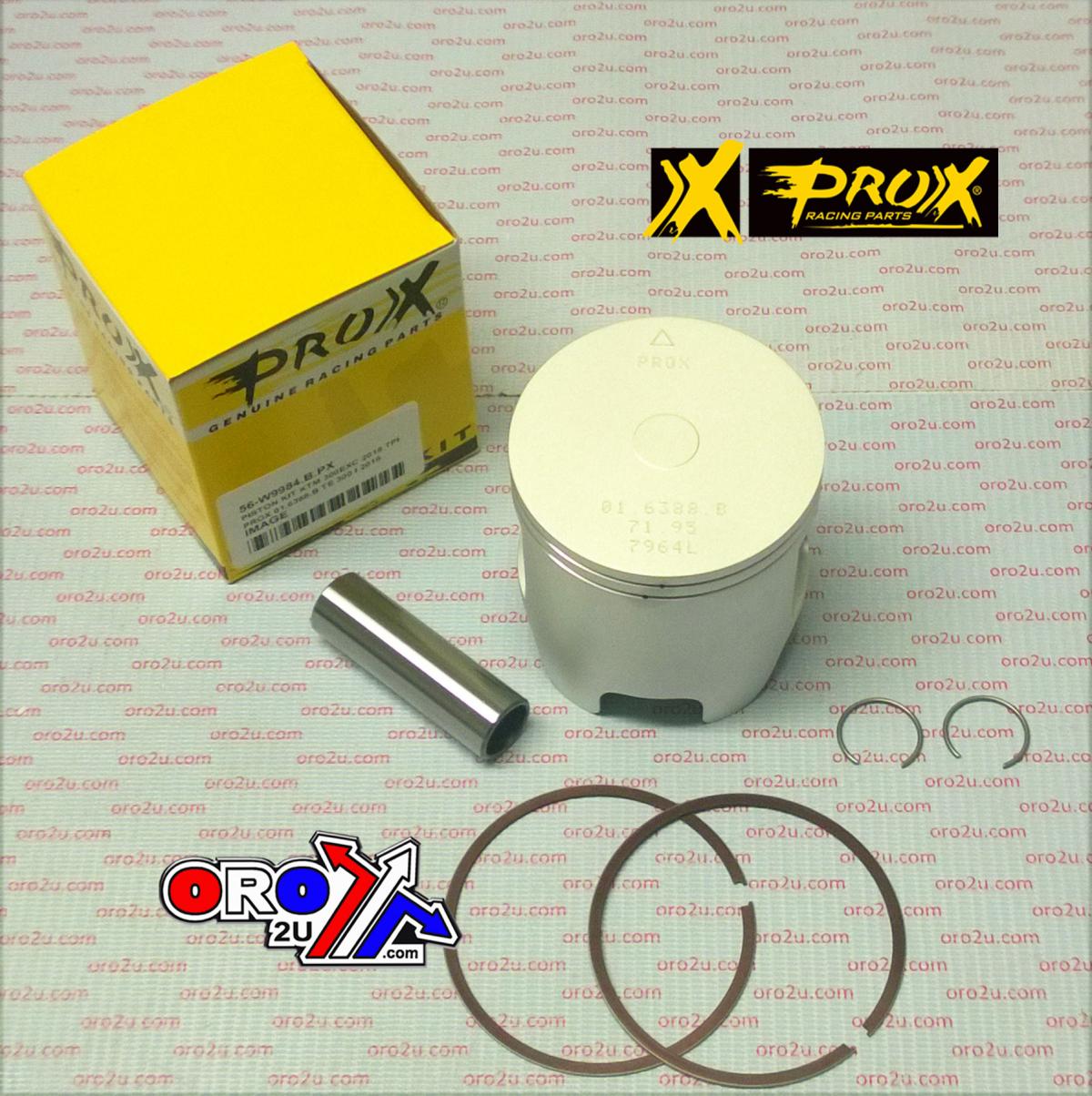 PISTON KIT KTM 300EXC 2018-26 TPI, PROX 01.6358.B TE 300i 2018-26, 55630307100 image 1