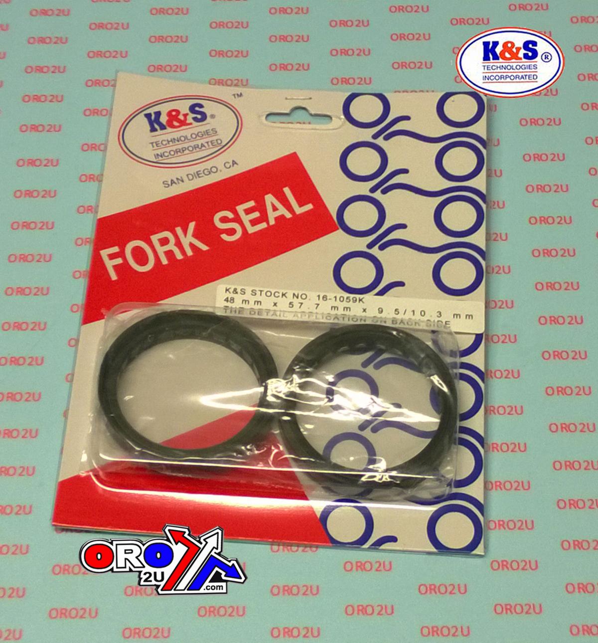 FORK SEAL KIT 48x57.7x9.5/10.3, KS 16-1059K thumbnail 2