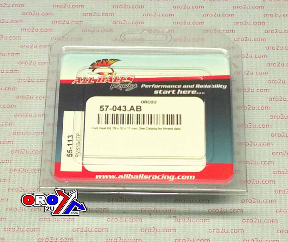 FORK OIL SEAL SET ALLBALLS, ALLBALLS 55-113 39x52x11 thumbnail 3