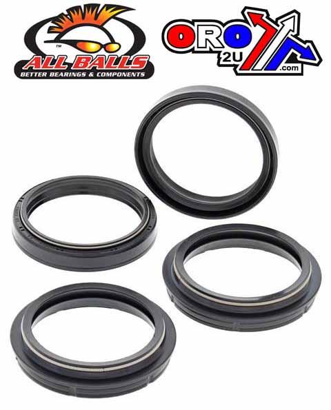 SEAL WIPER SET ALLBALLS, ALLBALLS 56-147 FORK SEAL KIT 48x58MM thumbnail 2