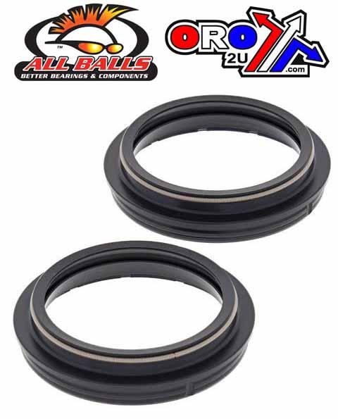 FORK DUST SEAL SET ALLBALLS, ALLBALL 57-104 DUST SEAL KIT SHOWA 49MM thumbnail 2