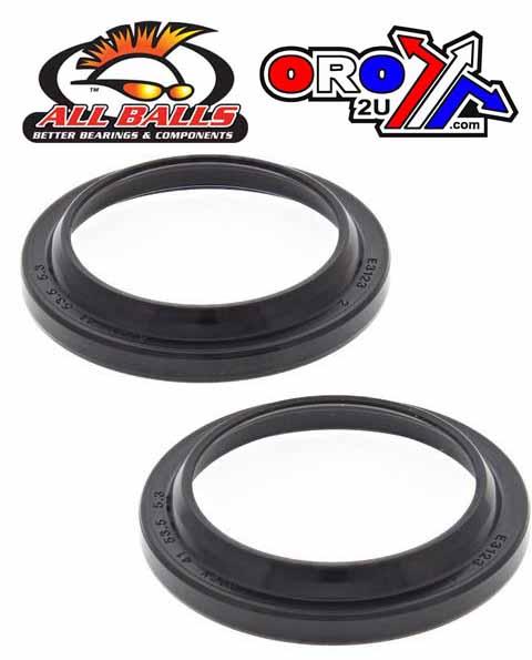 FORK DUST SEAL SET ALLBALLS, ALLBALLS 57-118 DUST SEAL KIT 41MM thumbnail 2