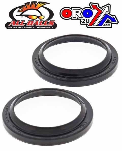 FORK DUST SEAL SET ALLBALLS, ALLBALLS 57-117 DUST SEAL KIT 43MM thumbnail 2