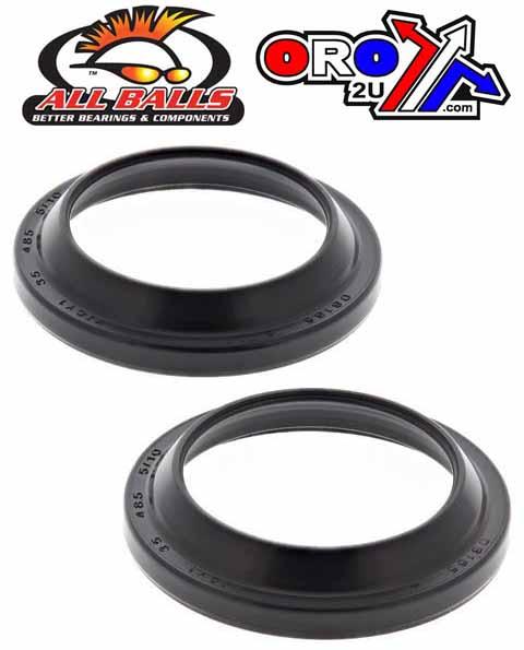 FORK DUST SEAL SET ALLBALLS, ALLBALLS 57-121 DUST SEAL KIT 35MM thumbnail 2