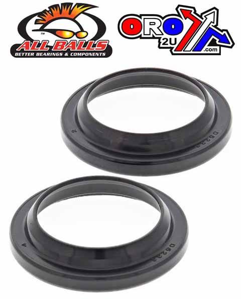 FORK DUST SEAL SET ALLBALLS, ALLBALLS 57-122 DUST SEAL KIT 33MM image 1