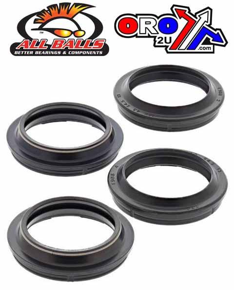 SEAL WIPER SET ALLBALLS, ALLBALLS 57-155 FORK SEAL KIT thumbnail 2