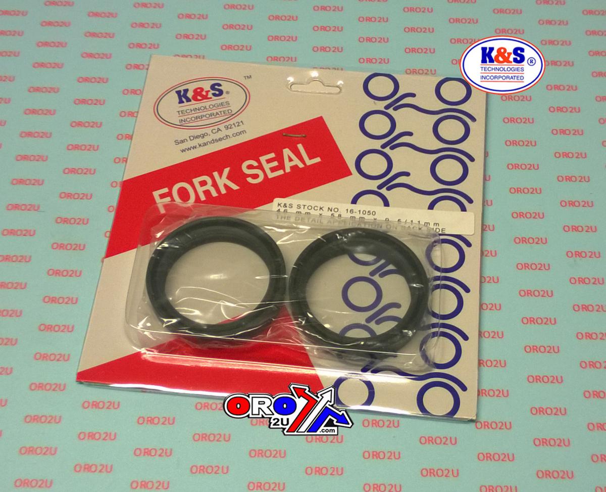 FORK SEAL SET 46x58x9.5/11, K&S 16-1050 thumbnail 2
