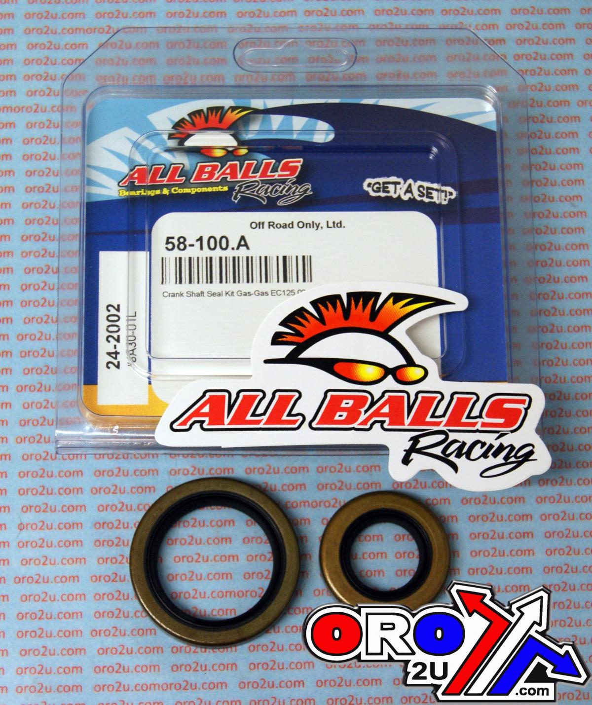 CRANKSHAFT SEAL KIT ALLBALLS, ALLBALLS 24-2002 thumbnail 2