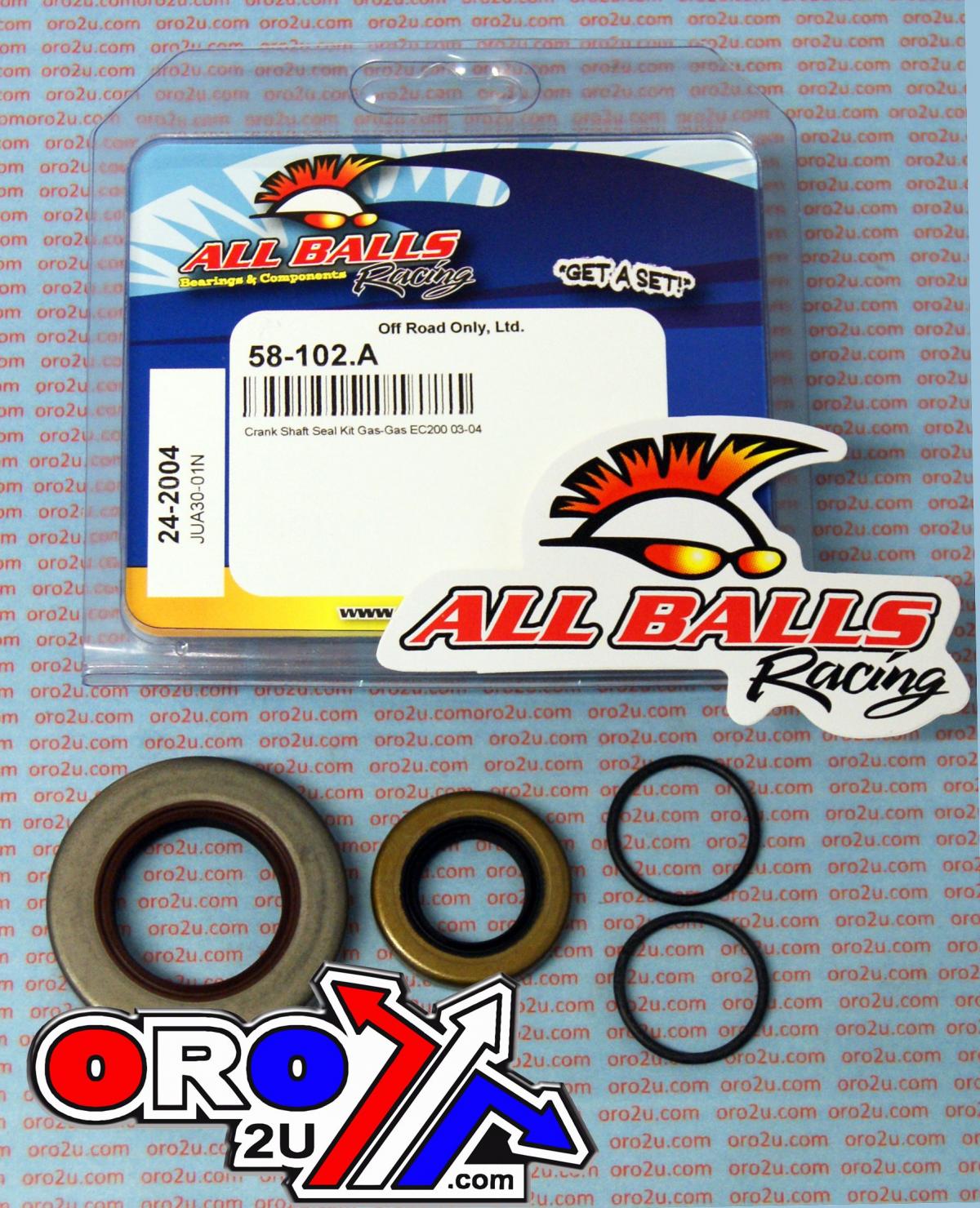 CRANKSHAFT SEAL KIT ALLBALLS, ALLBALLS 24-2004 thumbnail 3