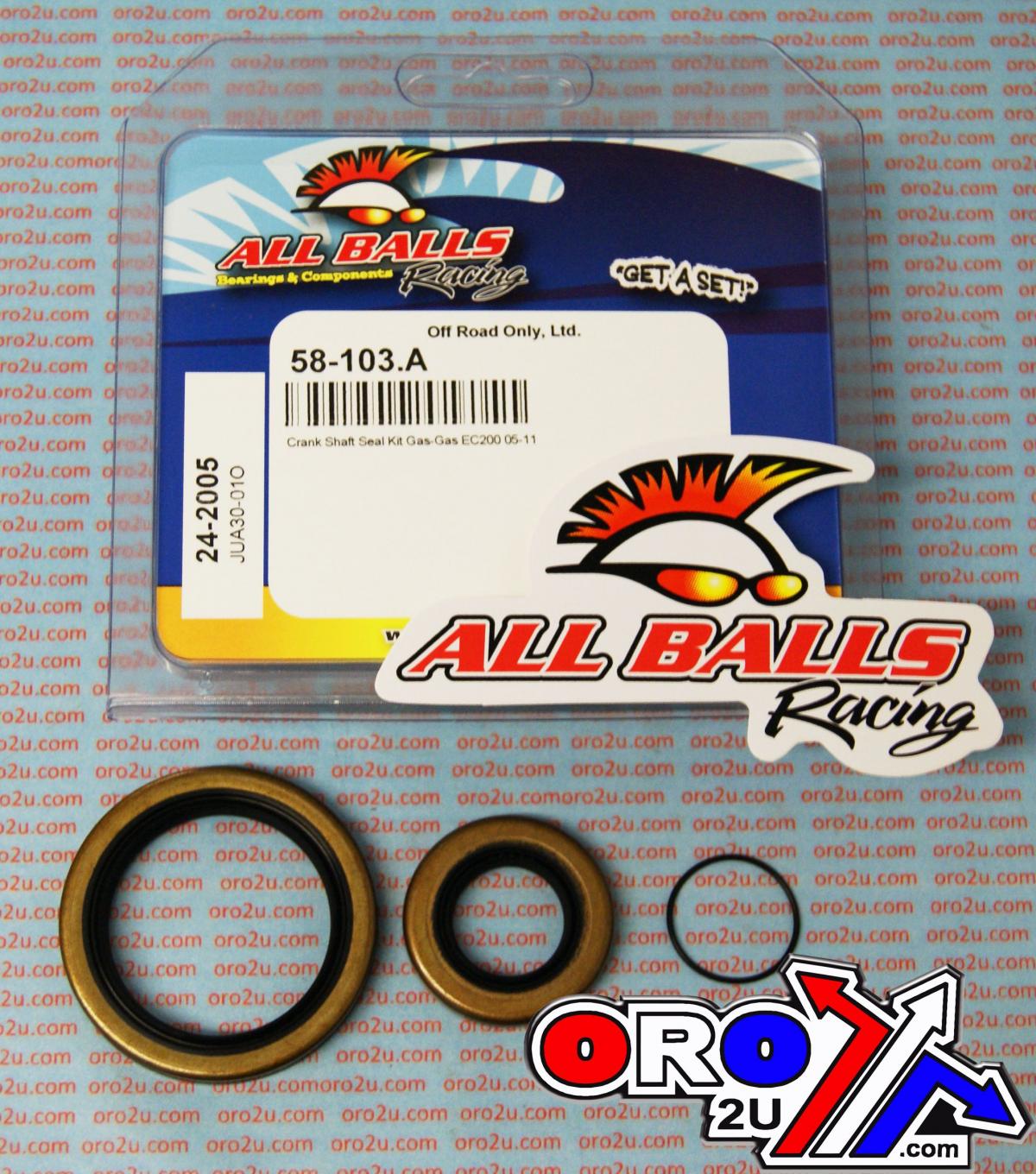 CRANKSHAFT SEAL KIT ALLBALLS, ALLBALLS 24-2005 thumbnail 3