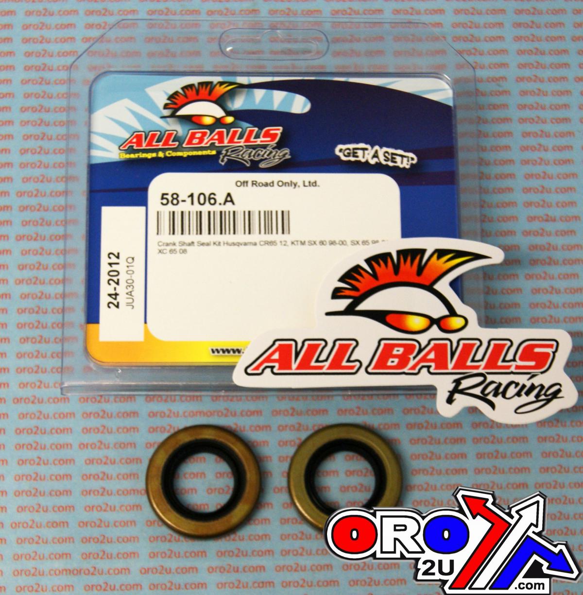 CRANKSHAFT SEAL KIT ALLBALLS, ALLBALLS 24-2012 thumbnail 3