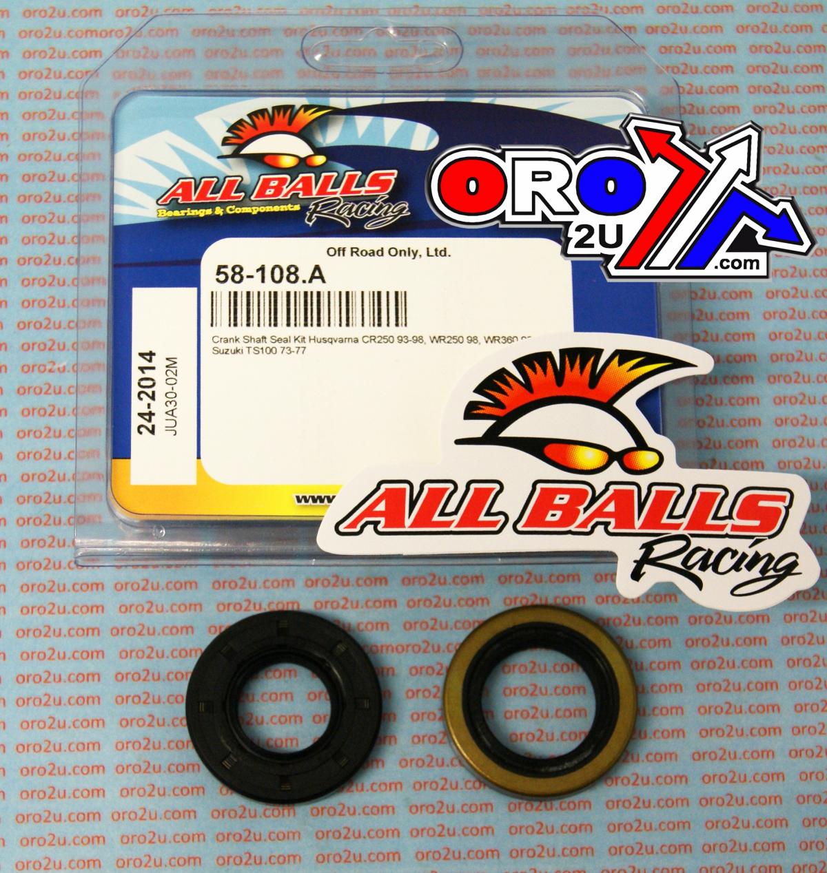 CRANKSHAFT SEAL KIT ALLBALLS, ALLBALLS 24-2014, 58-108 thumbnail 2