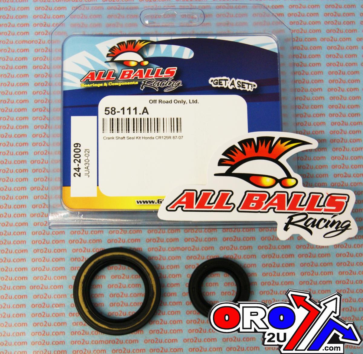 CRANKSHAFT SEAL KIT ALLBALLS, ALLBALLS 24-2009 thumbnail 2