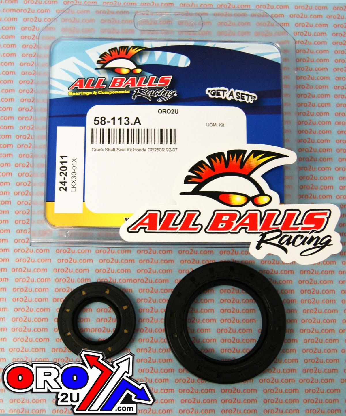 CRANKSHAFT SEAL KIT ALLBALLS, ALLBALLS 24-2011 thumbnail 3