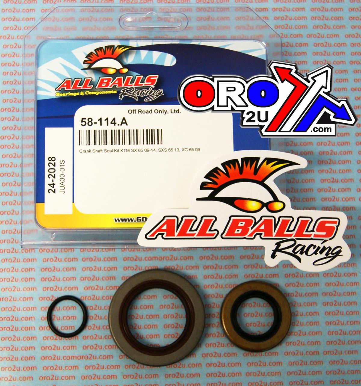 CRANKSHAFT SEAL KIT ALLBALLS, ALLBALLS 24-2028 thumbnail 2