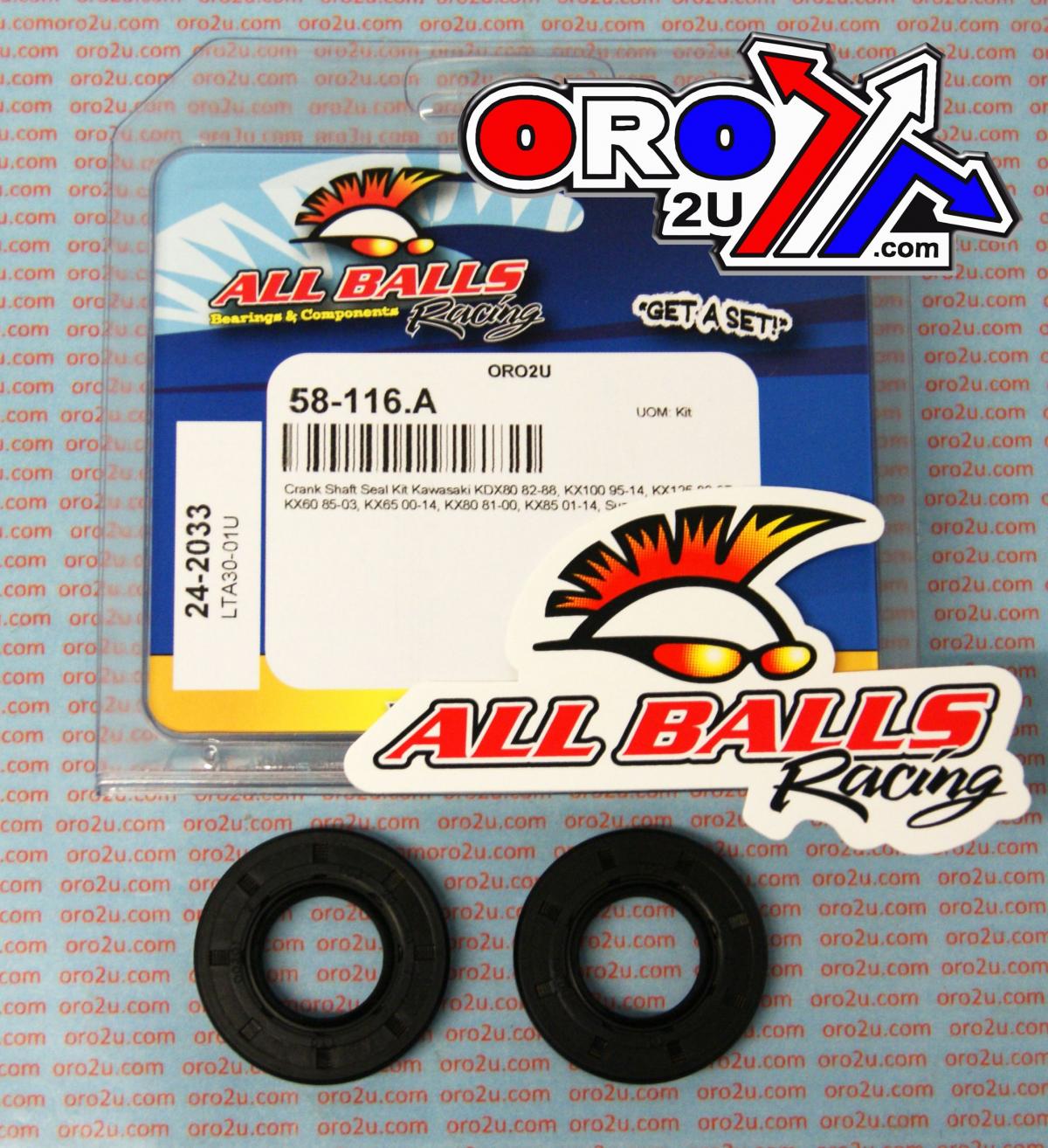CRANKSHAFT SEAL KIT ALLBALLS, ALLBALLS 24-2033 thumbnail 3