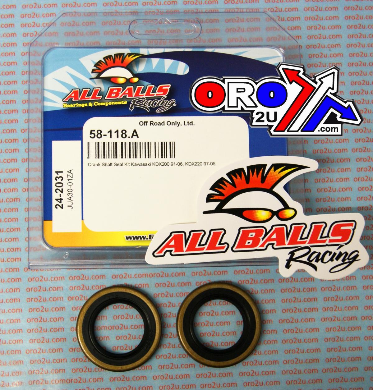 CRANKSHAFT SEAL KIT ALLBALLS, ALLBALLS 24-2031 thumbnail 2