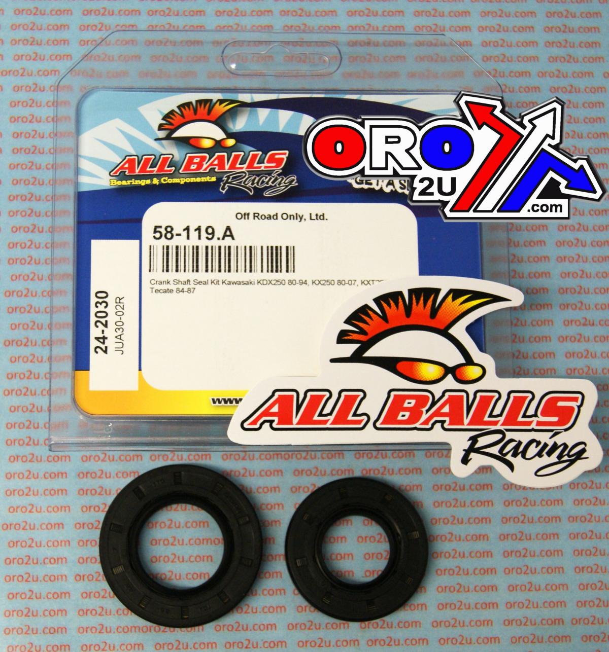 CRANKSHAFT SEAL KIT ALLBALLS, ALLBALLS 24-2030 thumbnail 3