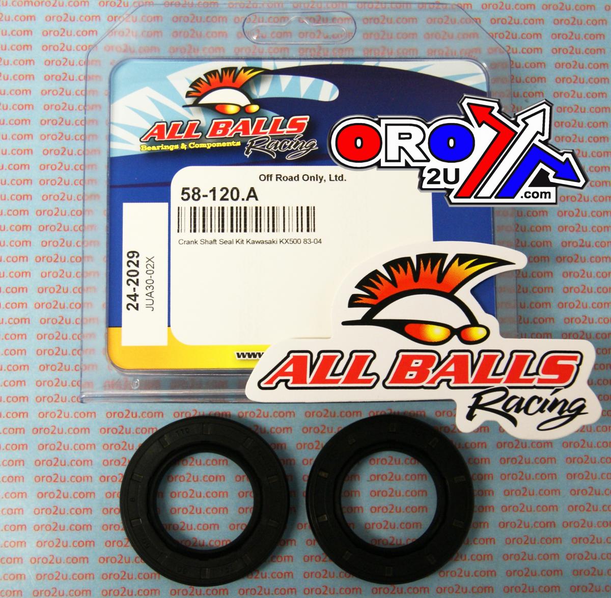 CRANKSHAFT SEAL KIT ALLBALLS, ALLBALLS 24-2029 thumbnail 2