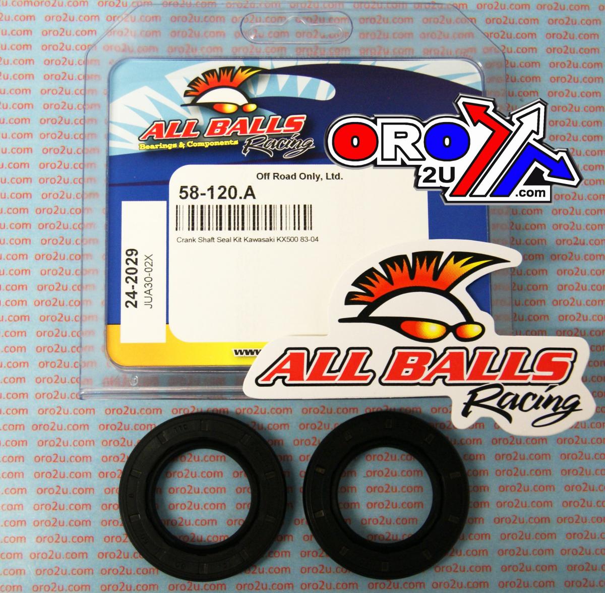 CRANKSHAFT SEAL KIT ALLBALLS, ALLBALLS 24-2029 thumbnail 4