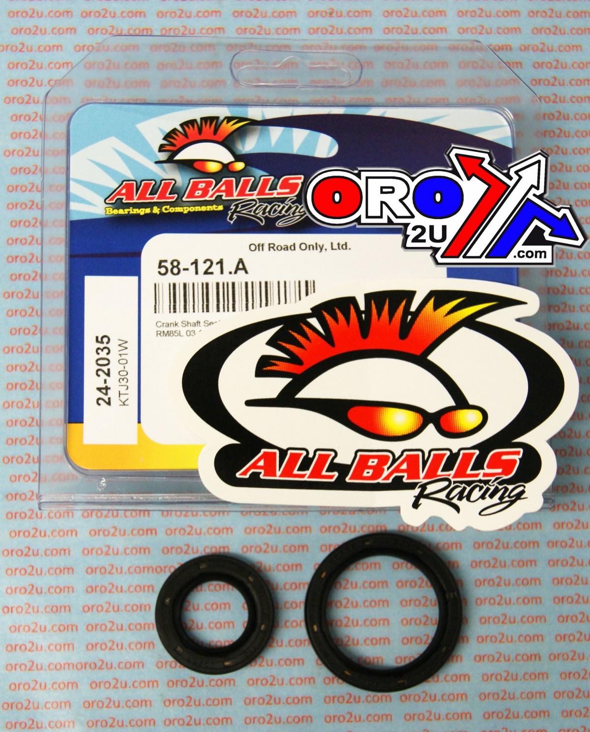 CRANKSHAFT SEAL KIT ALLBALLS, ALLBALLS 24-2035 thumbnail 2