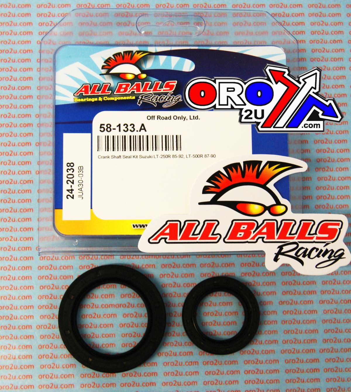 CRANKSHAFT SEAL KIT ALLBALLS, ALLBALLS 24-2038 thumbnail 2