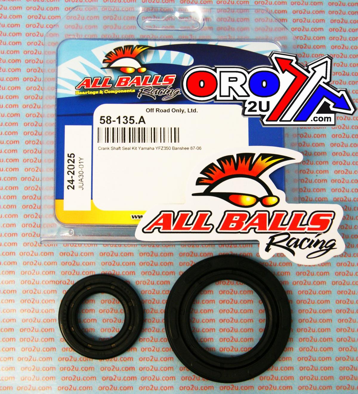 CRANKSHAFT SEAL KIT ALLBALLS, ALLBALLS 24-2025 thumbnail 3